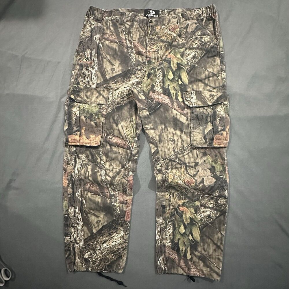 Mossy Oak Break Up Country Camo Cargo Pants Mens XL Hunting Outdoors